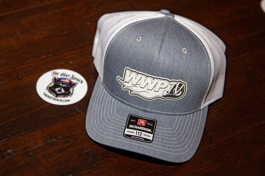 WWPTV Gray/White Patch Hat